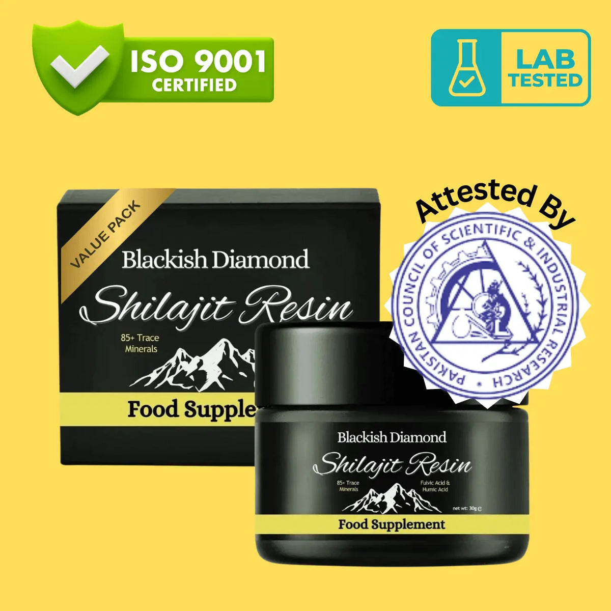 100% Organic Premium Shilajeet/Salajeet Resin - (20-g)